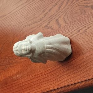 Isabel Bloom 2007 Concrete Angel Girl Statue - Signed